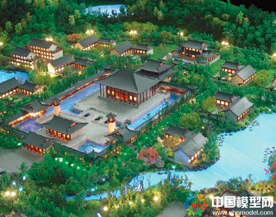 古建筑模型，古建沙盤模型