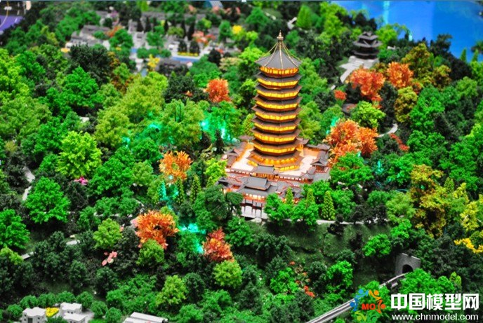 古建筑模型，古建沙盤模型