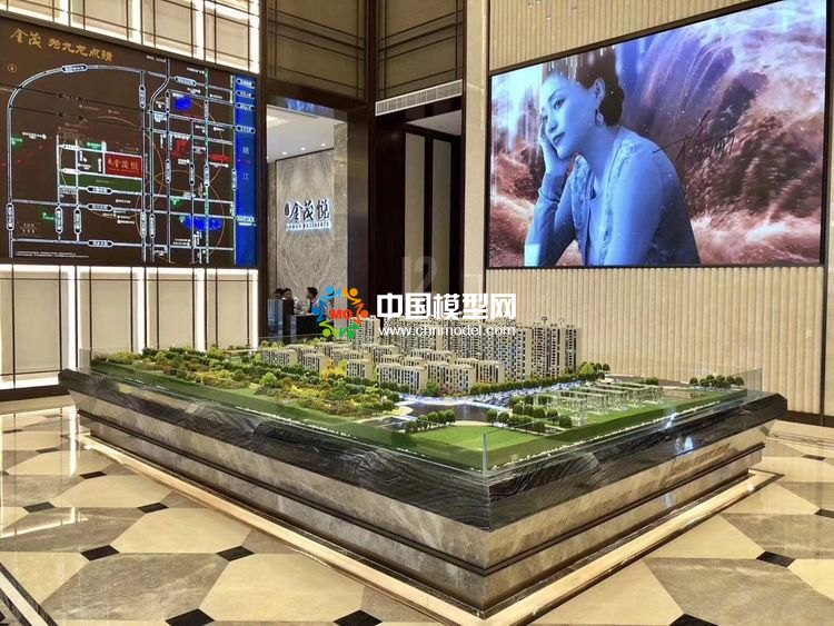 高檔樓盤模型底座，售樓部沙盤展臺（收藏）