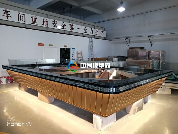 高檔樓盤模型底座，售樓部沙盤展臺（收藏）