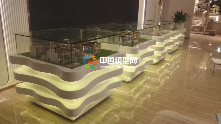高檔樓盤模型底座，售樓部沙盤展臺（收藏）