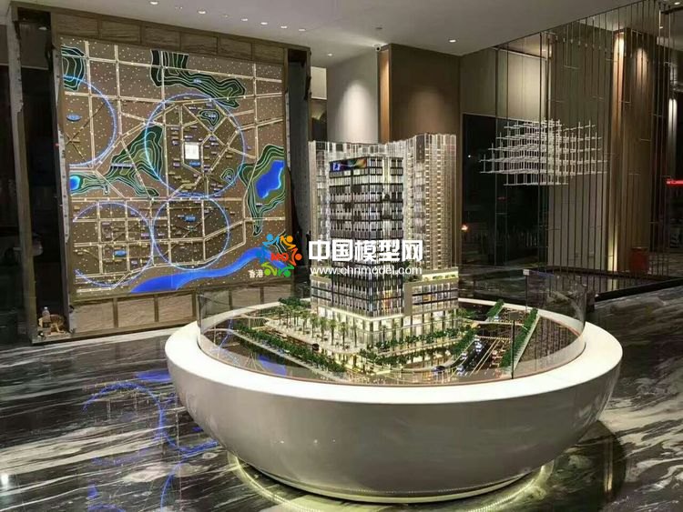 高檔樓盤模型底座，售樓部沙盤展臺（收藏）