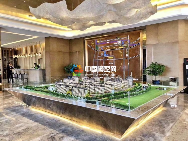 高檔樓盤模型底座，售樓部沙盤展臺（收藏）