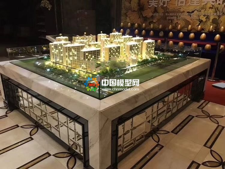 高檔樓盤模型底座，售樓部沙盤展臺（收藏）