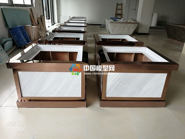 高檔樓盤模型底座，售樓部沙盤展臺（收藏）