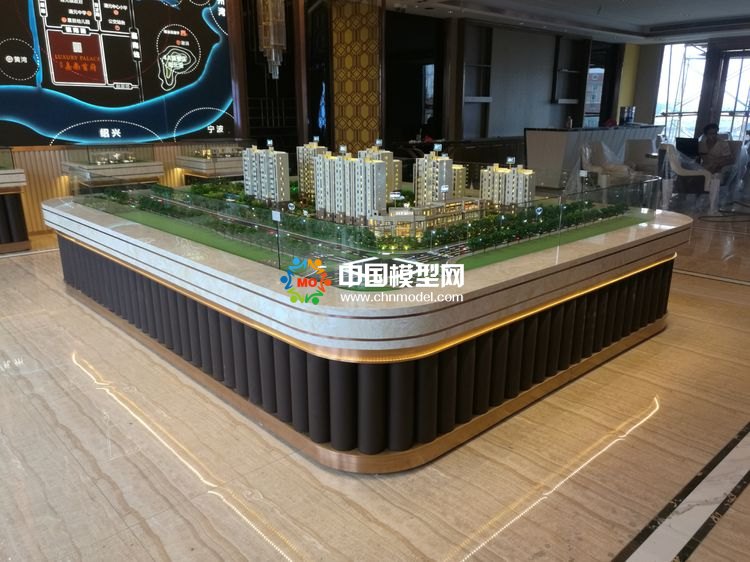 高檔樓盤模型底座，售樓部沙盤展臺（收藏）