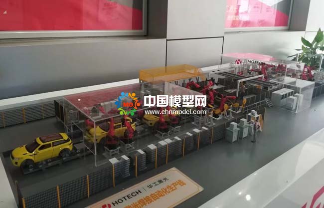 激光焊接生產(chǎn)線(xiàn)沙盤(pán)模型