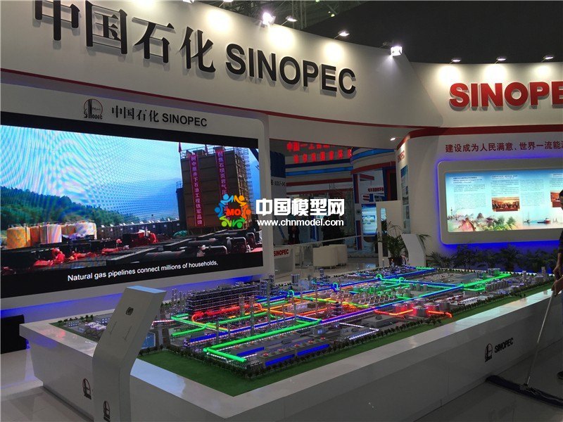 石油化工產(chǎn)業(yè)沙盤模型，石油化工流程模型