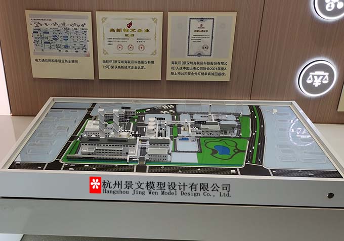 空分設(shè)備沙盤模型，特種氣體沙盤模型