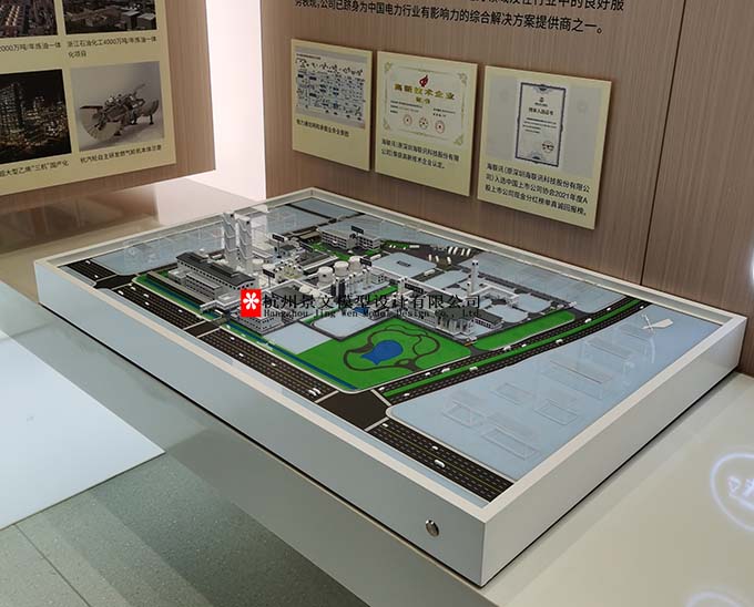空分設(shè)備沙盤模型，特種氣體沙盤模型
